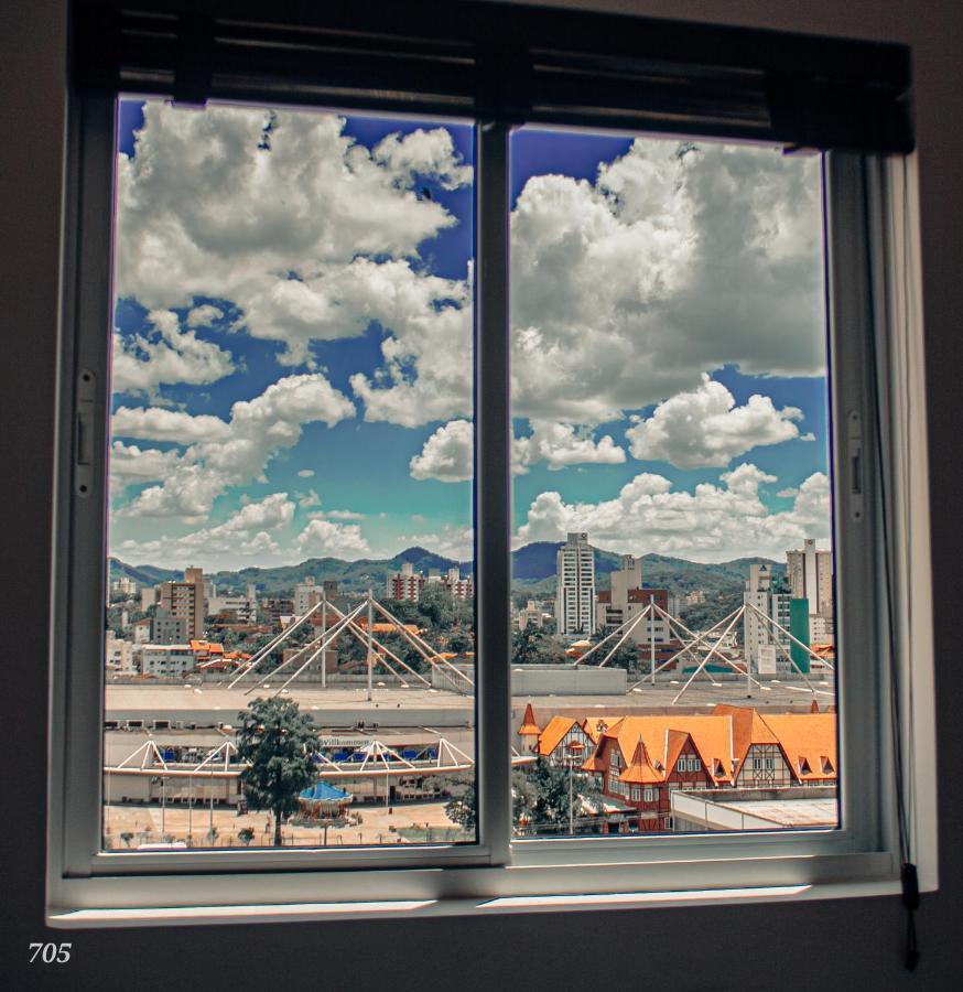 Loft Com Vista Para Vila Germanica 705 บลูเมเนา ภายนอก รูปภาพ